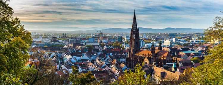 Panoramablick über Münster